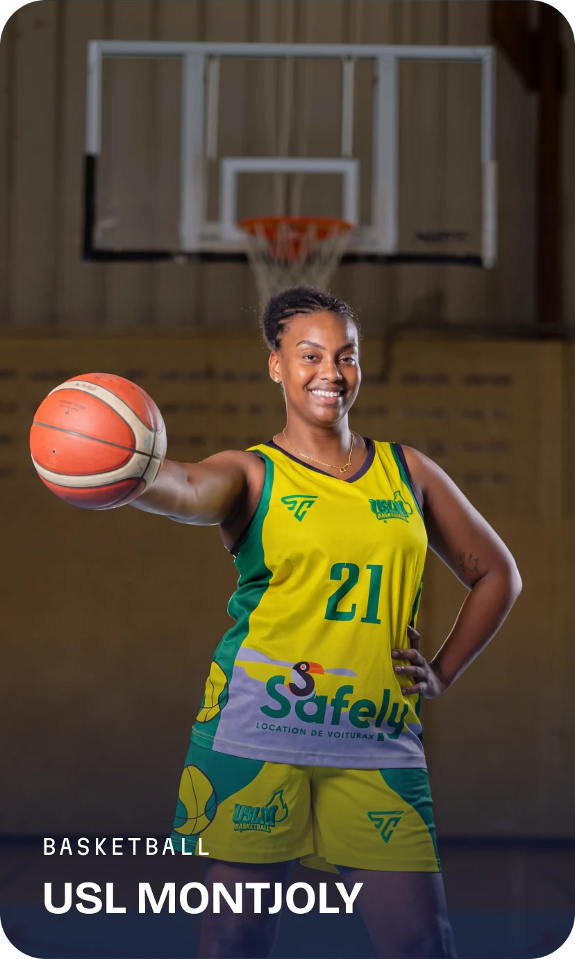 Basketball – USL Montjoly, tenue SC Sport
